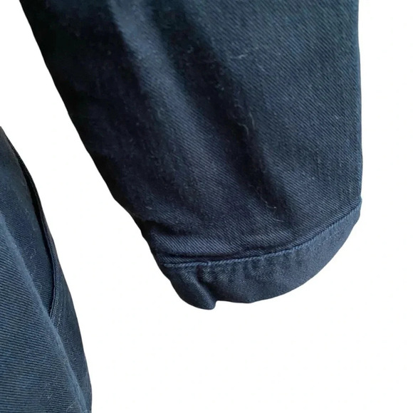 Boden Corinne Black Denim Dress 3/4 Sleeve A-Line Size 4 - Picture 13 of 15